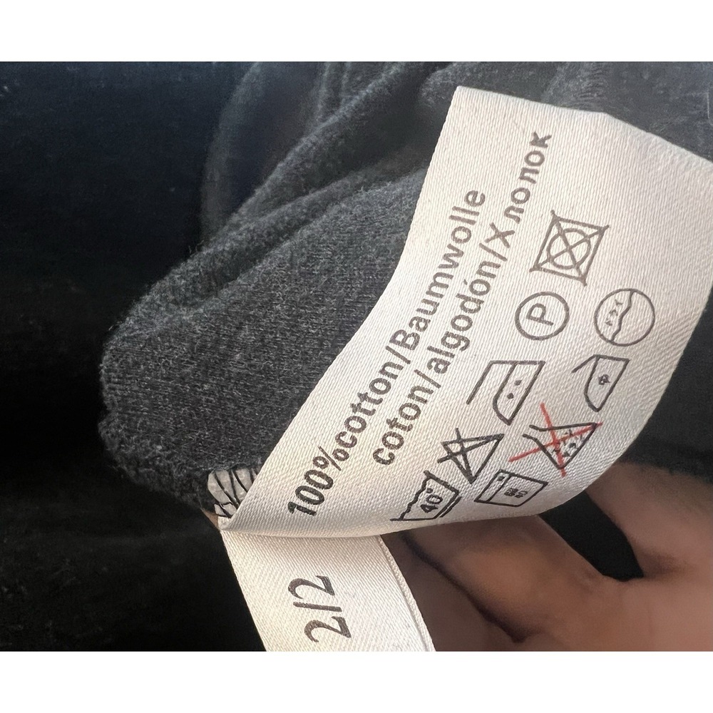 Hugo Boss Charcoal Black Pullover Sweater XXL Cotton - Picture 10 of 11